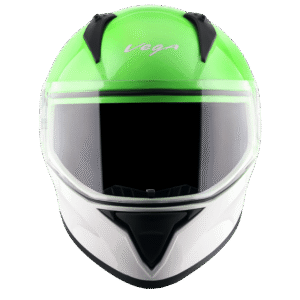 Bolt Dual Color Helmet - White Green