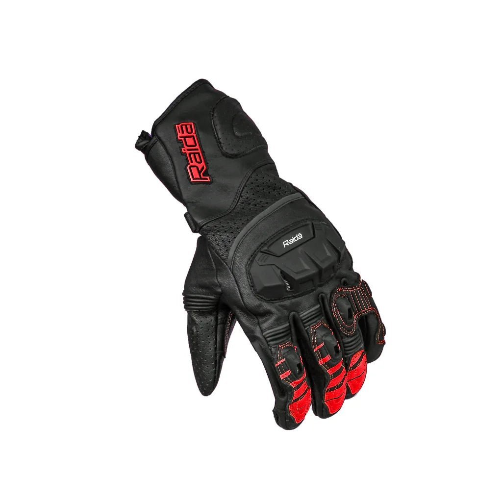 Raida AeroPrix Motorcycle Gloves | Red - Image 3