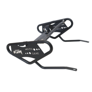 SADDLE STAY WITH PLATE FOR DUKE 200/390 BS4