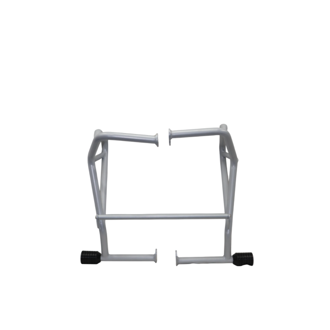 CRASH GUARD (SILVER) WITH DUAL SLIDERS FOR V STROM - Image 4