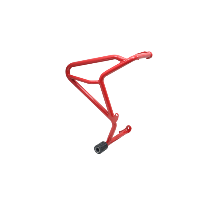 CRASH GUARD (RED) WITH DUAL SLIDERS FOR V STROM - Image 5