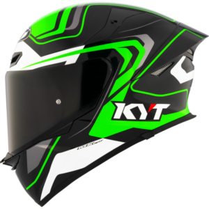 KYT TT-REVO OVERTECH BLACK GREEN