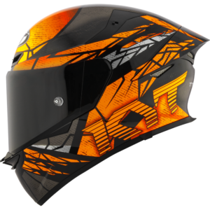 KYT TT-REVO COMBUSTION ORANGE