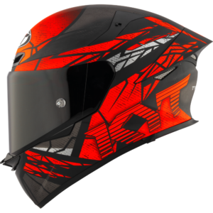 KYT TT-REVO COMBUSTION MATT RED