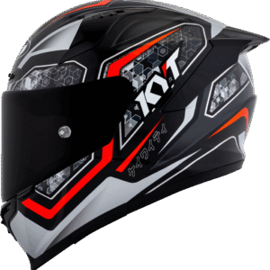 KYT Striker #01 Black Red