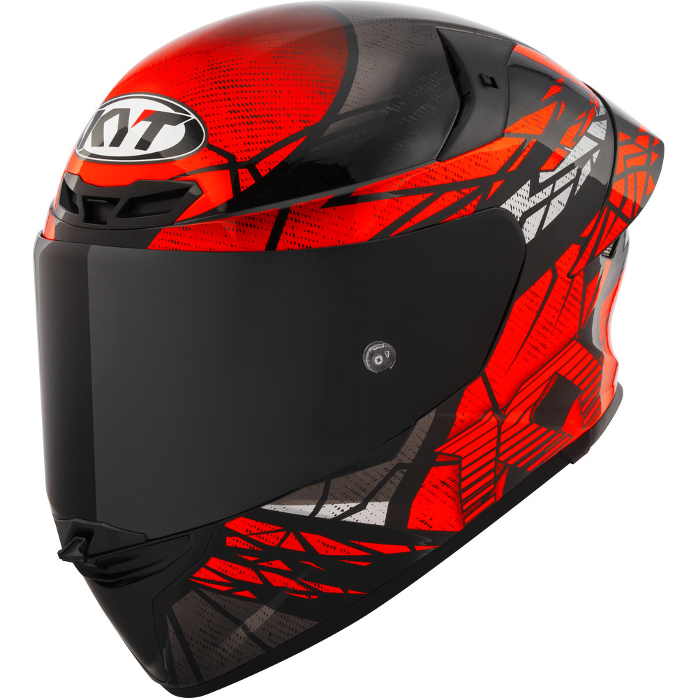 KYT TT-REVO COMBUSTION MATT RED - Image 2