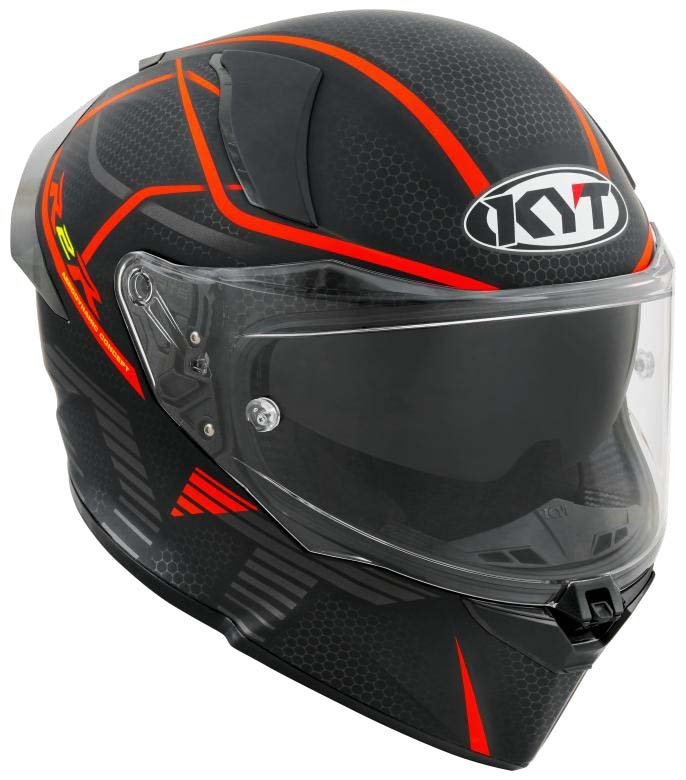 KYT R2R PRO CONCEPT MATT BLACK RED - Image 2