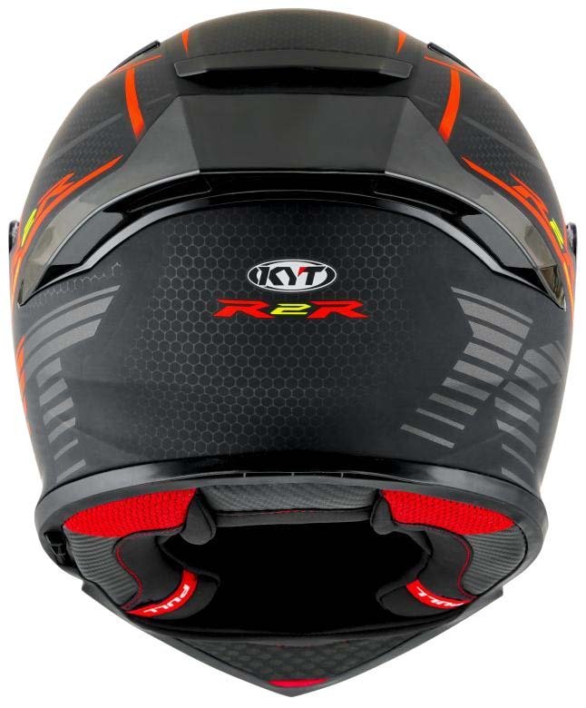 KYT R2R PRO CONCEPT MATT BLACK RED - Image 3