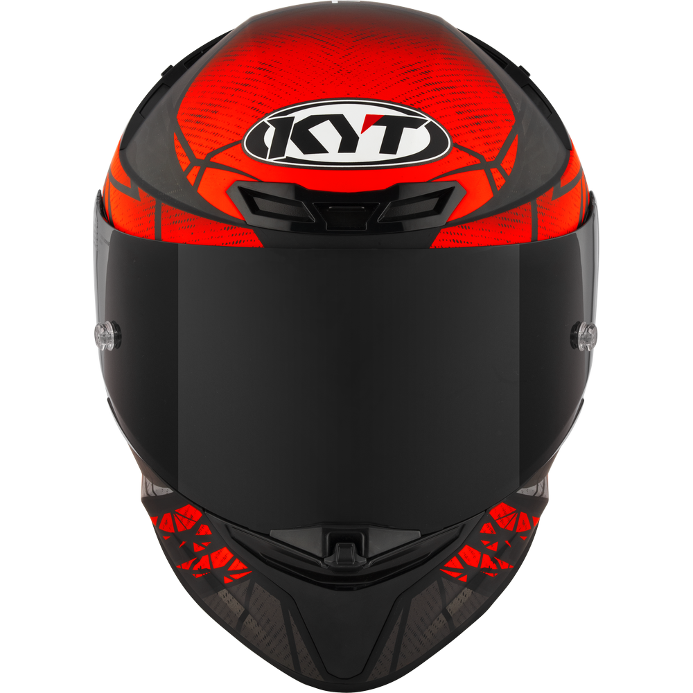 KYT TT-REVO COMBUSTION MATT RED - Image 3