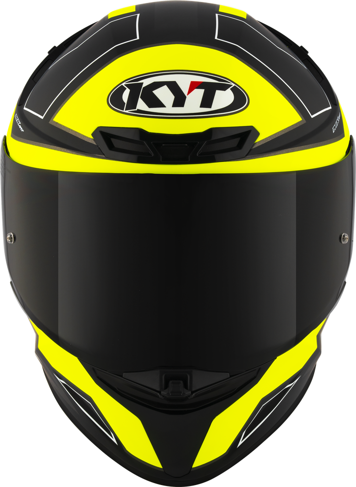 KYT TT-REVO ELECTRON MATT BLACK YELLOW - Image 3