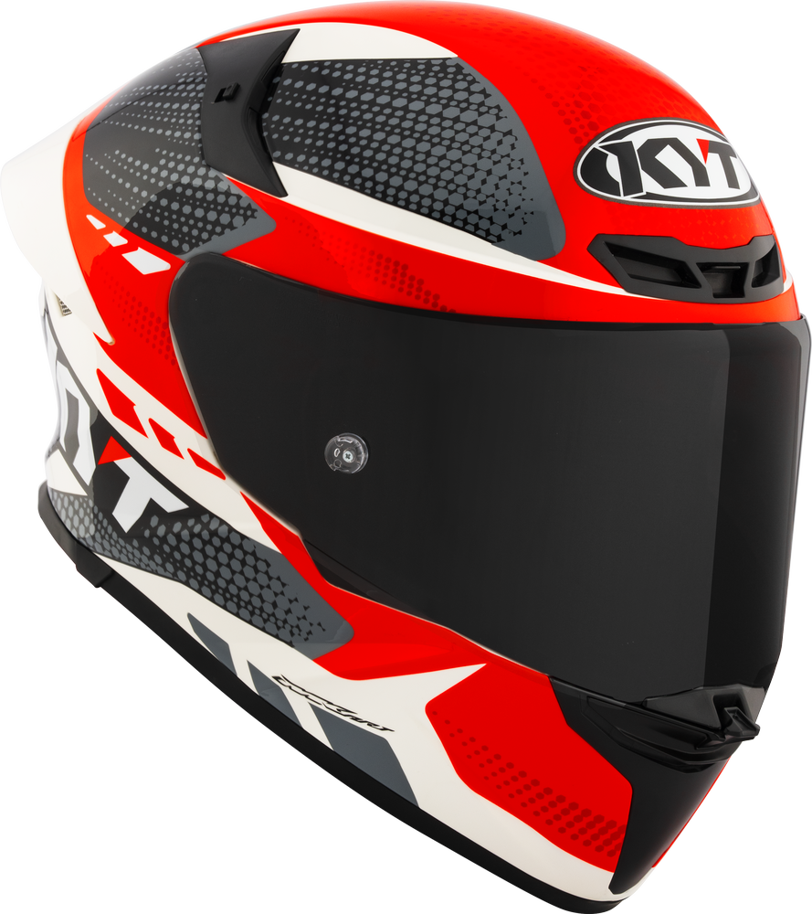 KYT TT-REVO - GEAR BLACK RED - Image 4