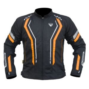 BISON AIR PRO BLACK ORANGE JACKET