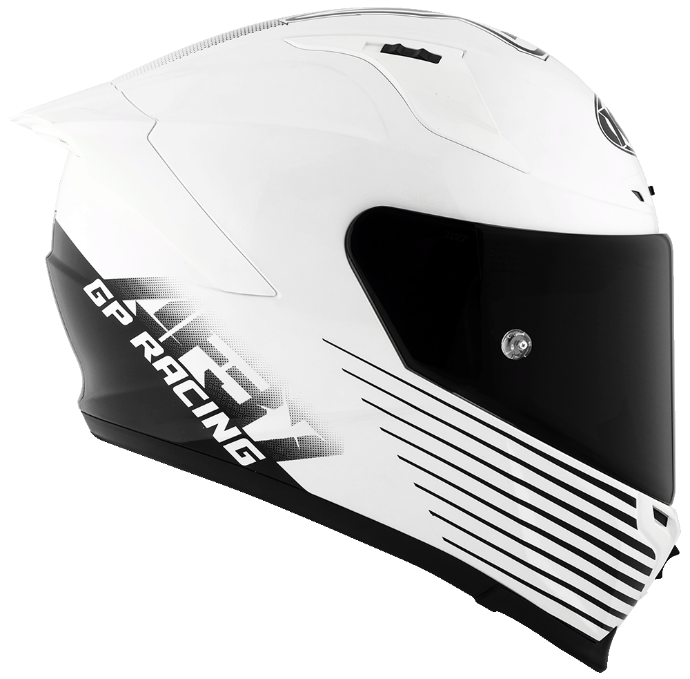 KYT Striker AF37 Livery White Black - Image 5