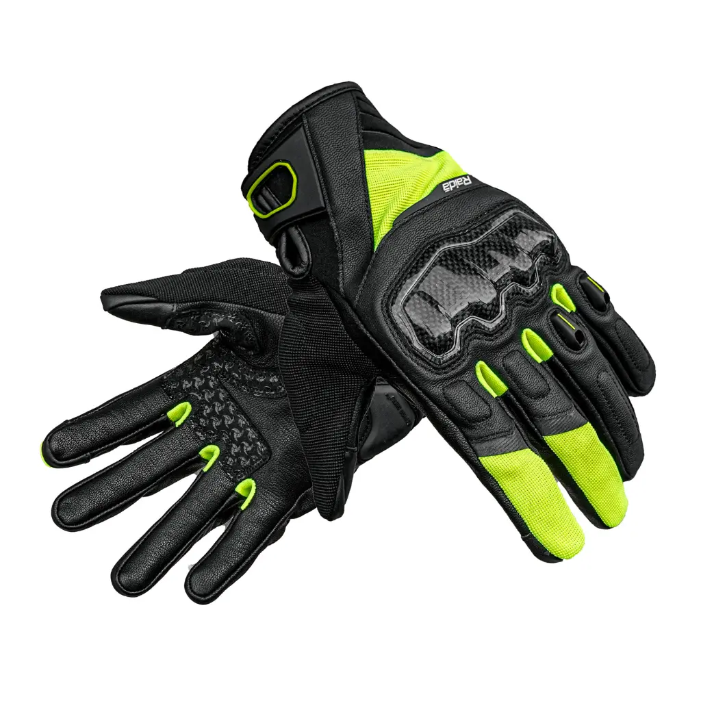 Raida Carbonite Gloves | Hiviz - Image 2