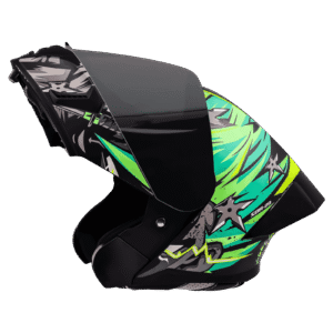 SBA-20 DARK WARRIOR GLOSSY BLACK WITH GREEN