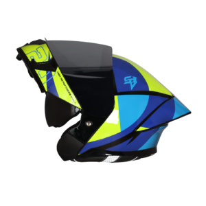 SBA-20 ISS STAR GLOSSY BLACK WITH BLUE