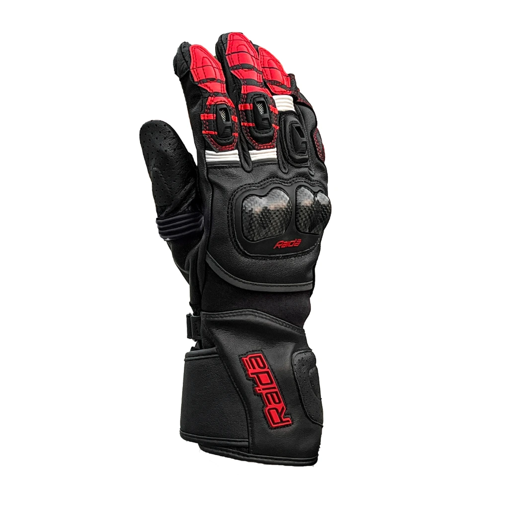 Raida AeroPrix Carbon Edition Gloves | Red - Image 2
