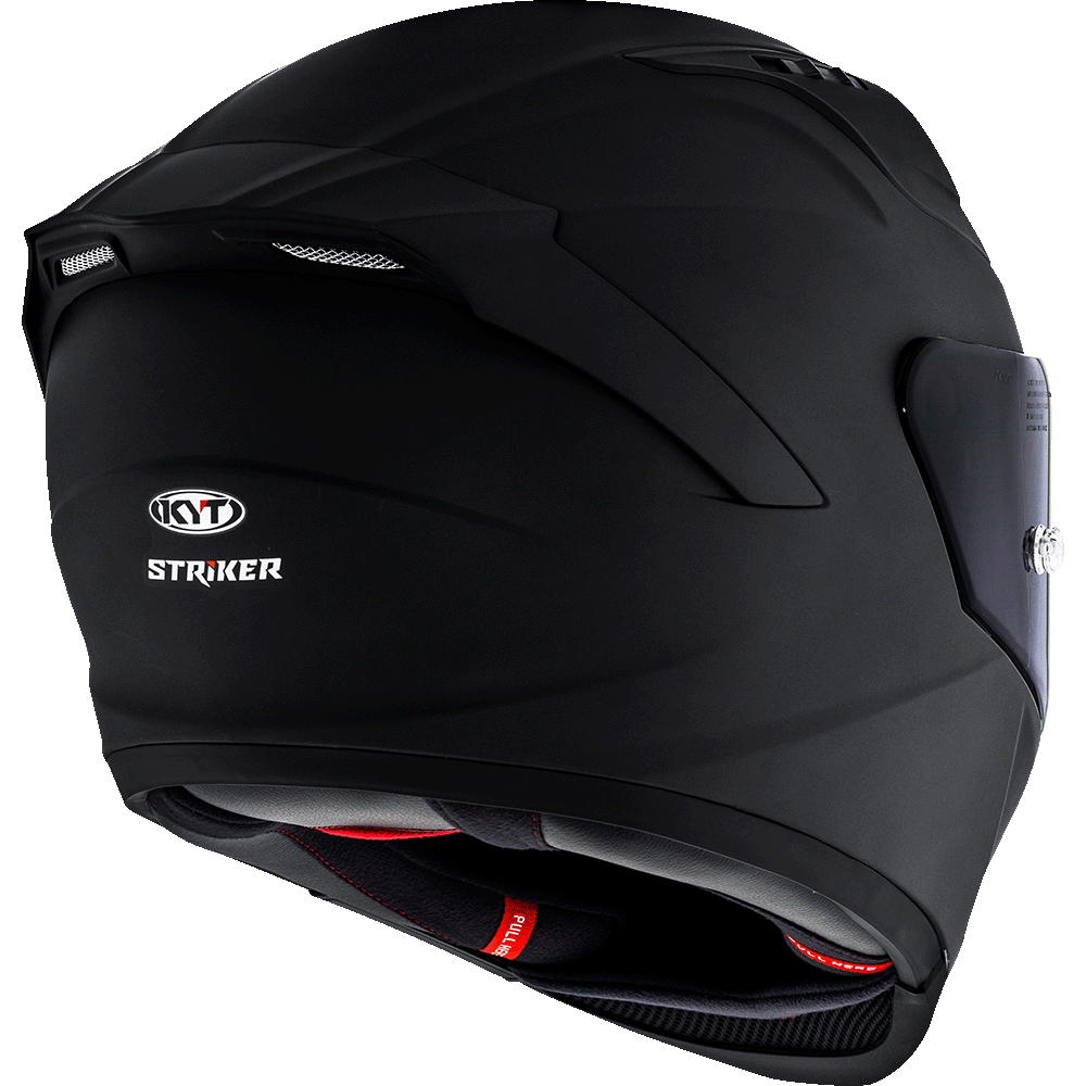 KYT Striker Plain Matt Black - Image 6