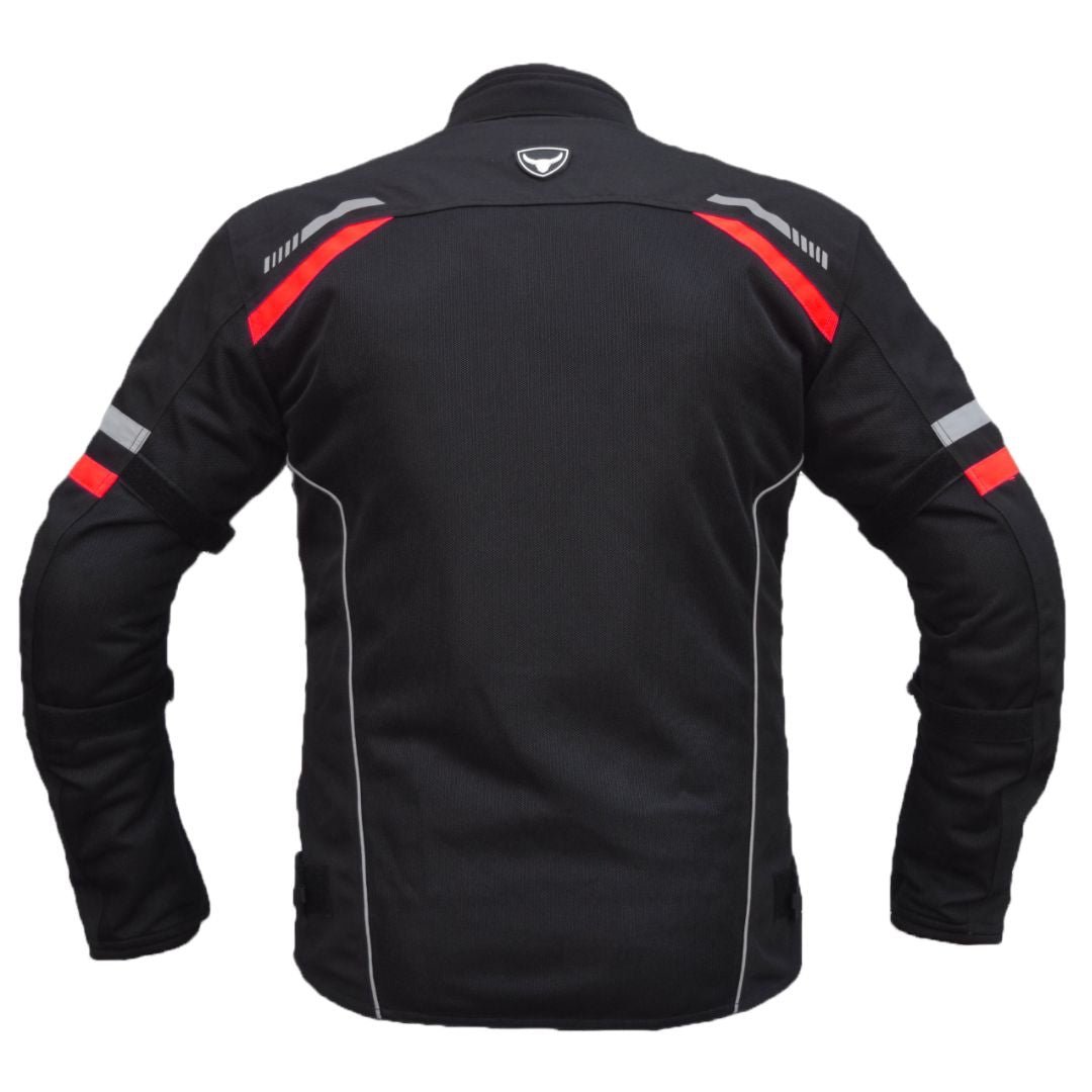 BISON RAPTOR V.2 – BLACK RED JACKET - Image 2