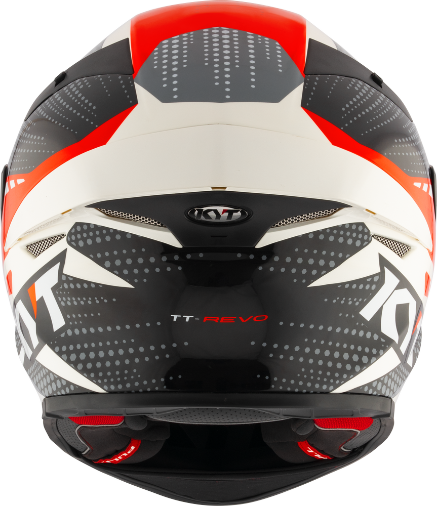 KYT TT-REVO - GEAR BLACK RED - Image 7