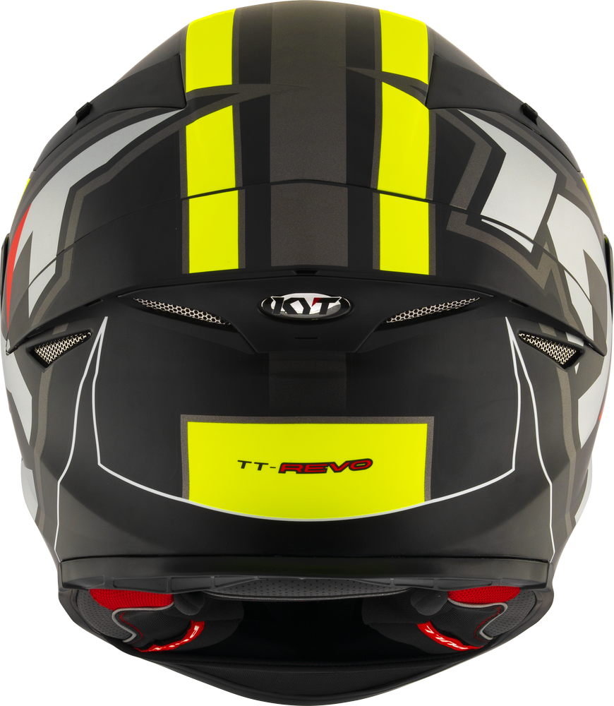 KYT TT-REVO ELECTRON MATT BLACK YELLOW - Image 7