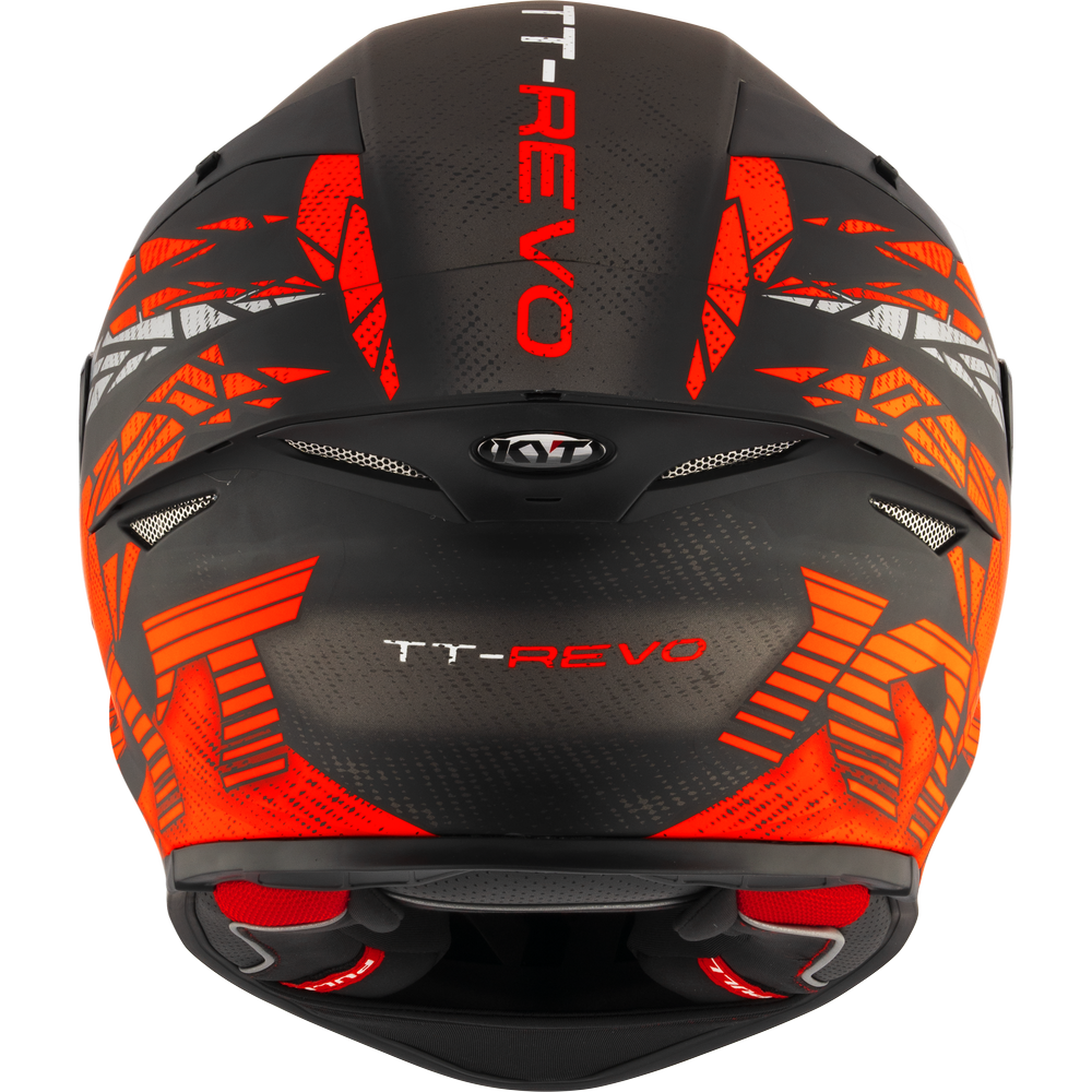 KYT TT-REVO COMBUSTION MATT RED - Image 7