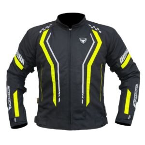 BISON AIR PRO – BLACK HI-VIZ GREEN JACKET