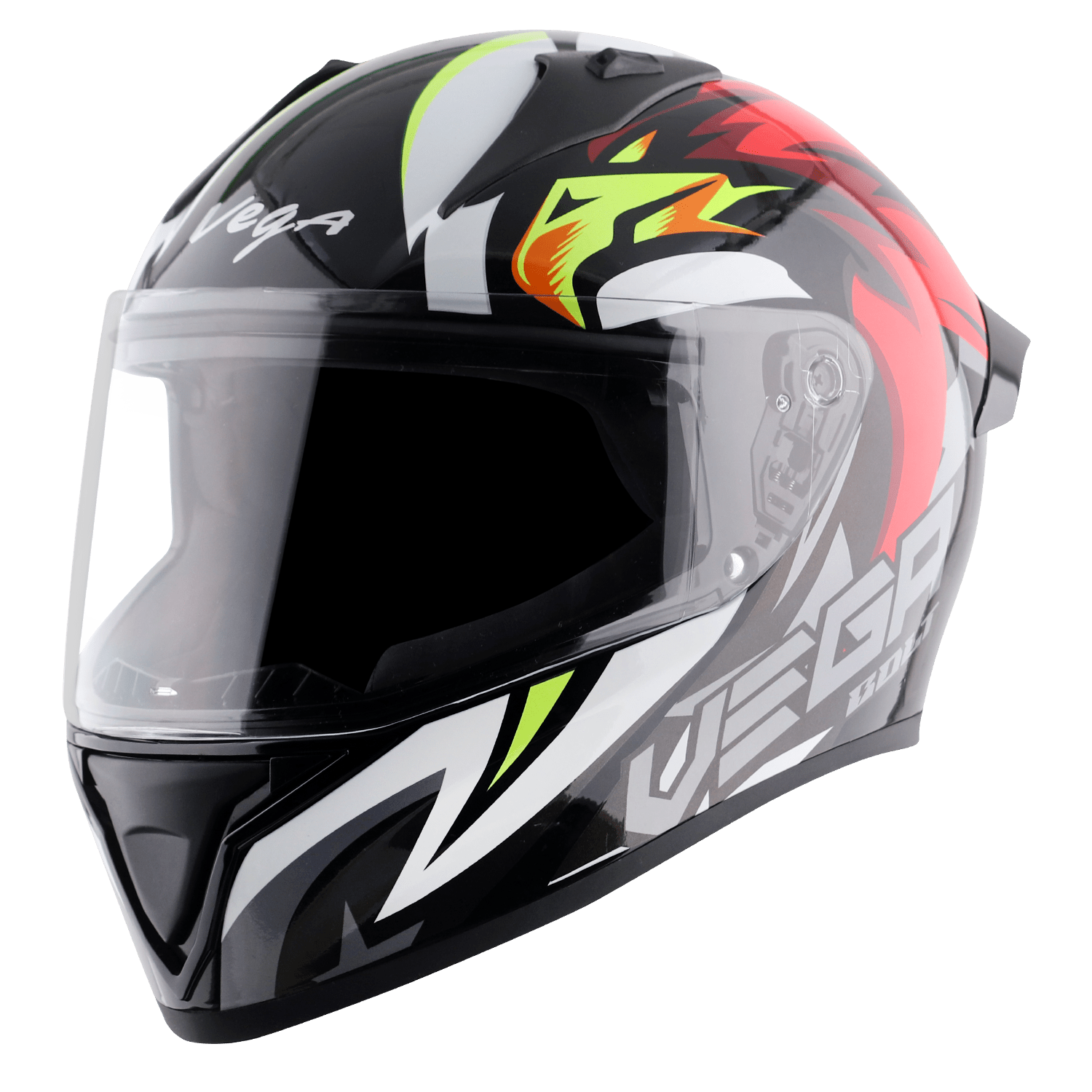 Bolt Speedx Helmet - Black Red - Image 2