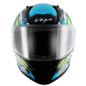 Bolt Bunny Helmet - Black Neon Blue