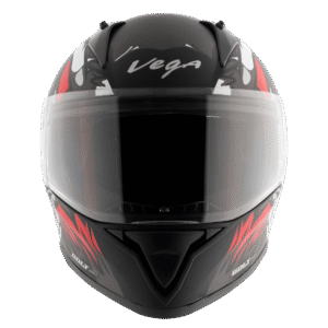 Bolt Bunny Helmet - Dull Black Red