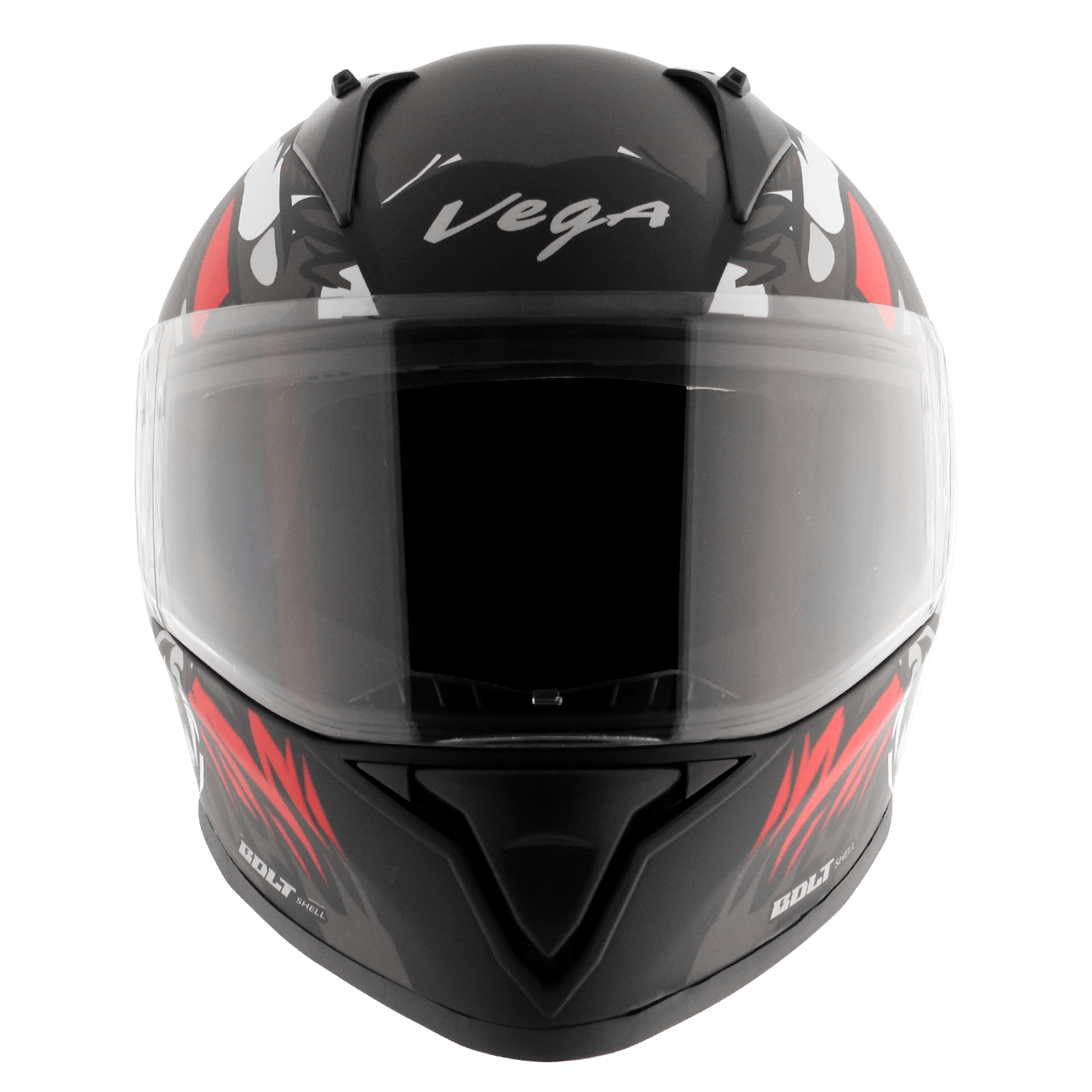 Bolt Bunny Helmet - Dull Black Red