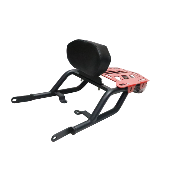 Carrier with Backrest for Royal Enfield Scram 440 - Image 4