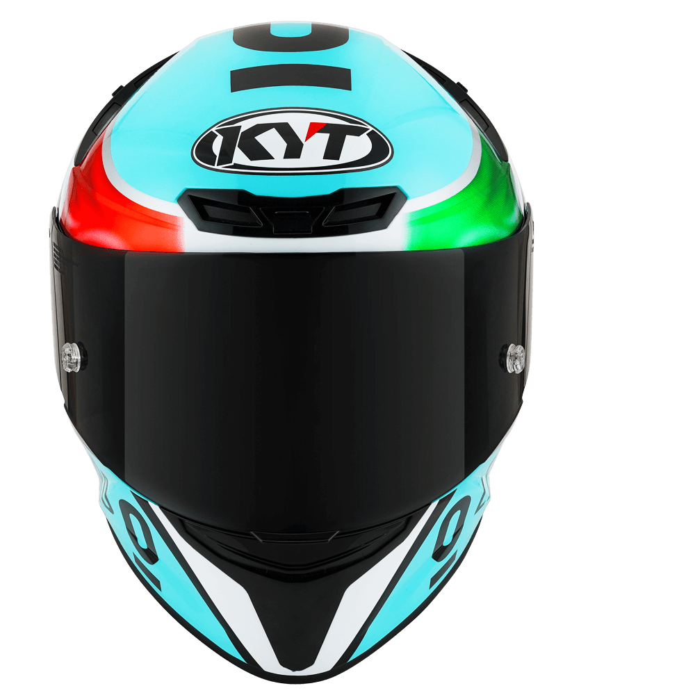 KYT TT-REVO Course Dennis Foggia Replica Helmet - Image 8