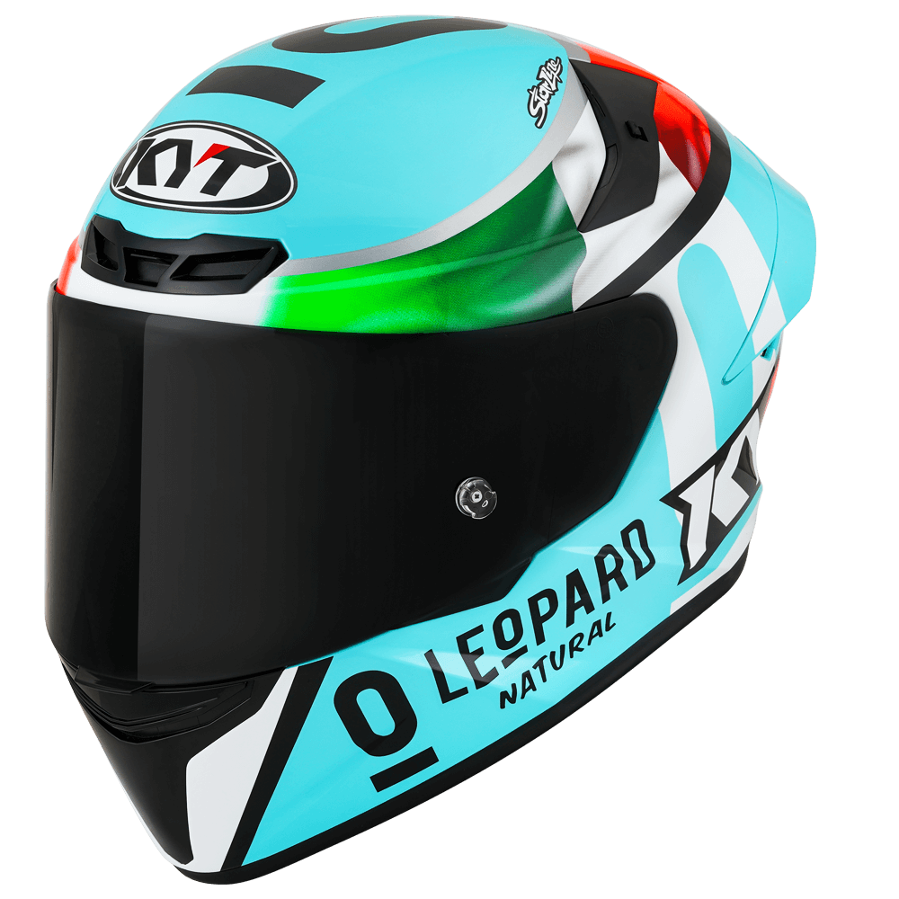 KYT TT-REVO Course Dennis Foggia Replica Helmet - Image 2