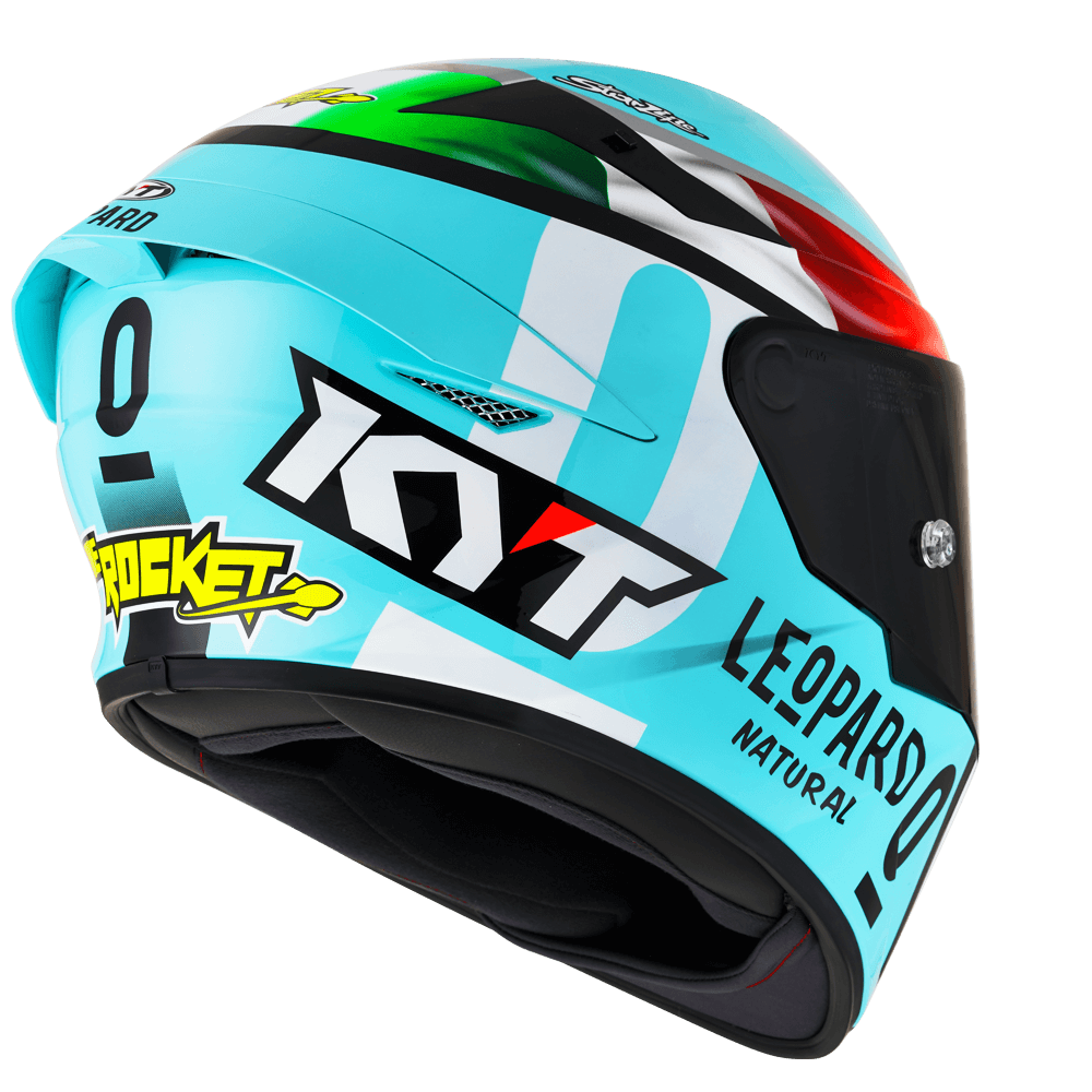 KYT TT-REVO Course Dennis Foggia Replica Helmet - Image 6