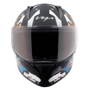 Bolt Crown Men Helmet - Dull Black Blue