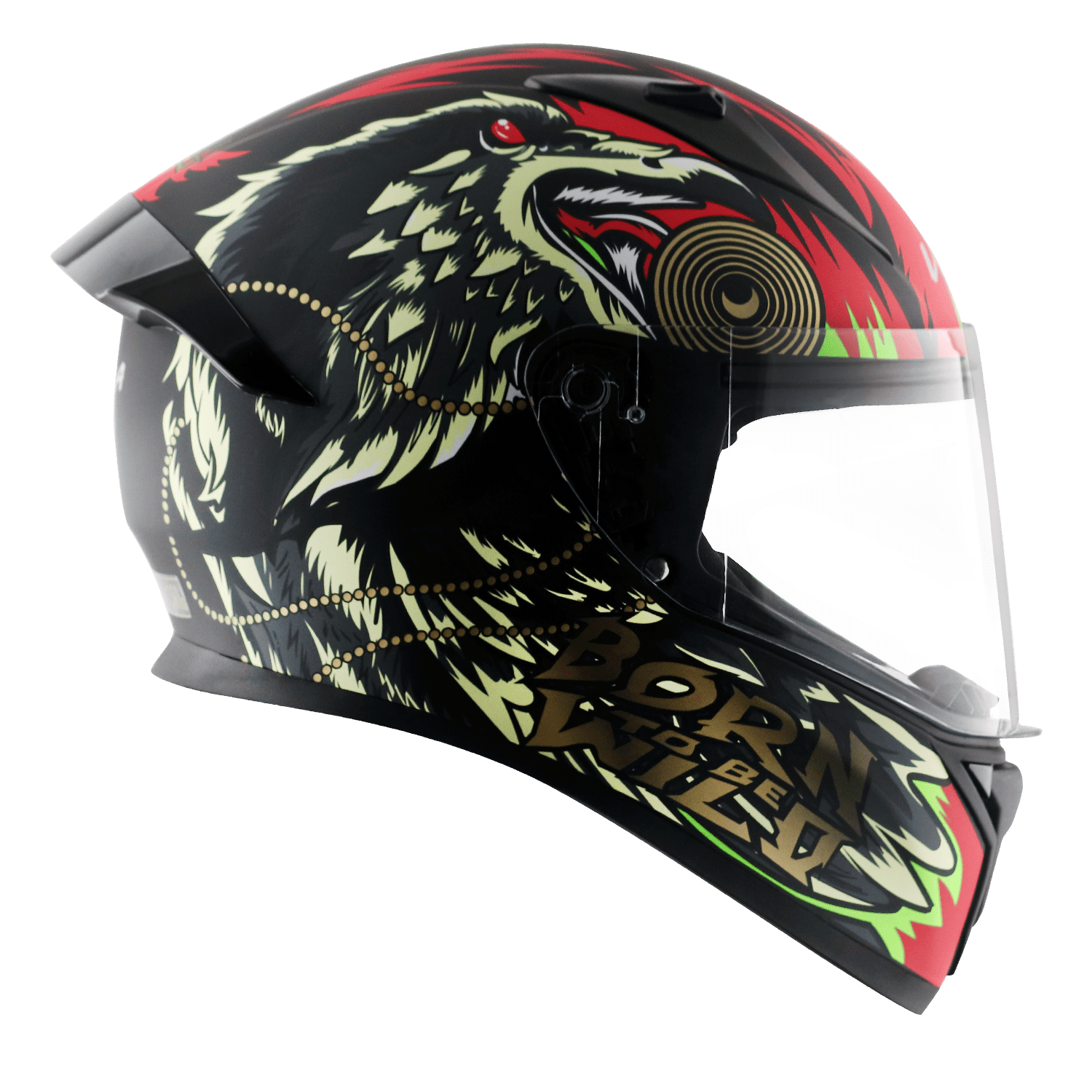 Bolt Wild Helmet - Dull Black Green - Image 3