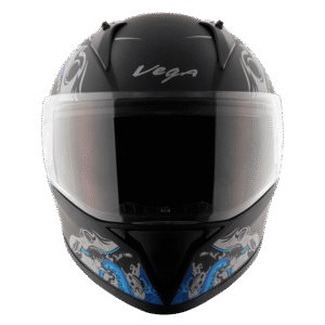 Bolt Octopus Helmet - Dull Black Blue