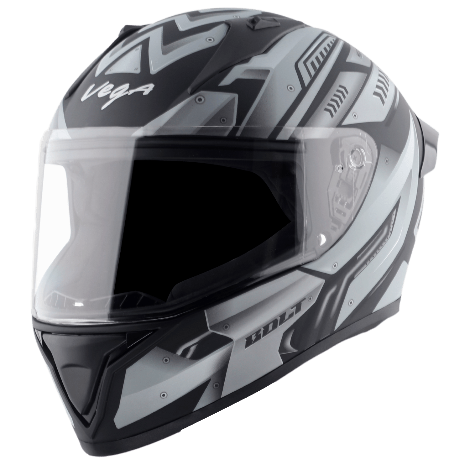 Bolt Martial Helmet - Dull Black Grey - Image 2
