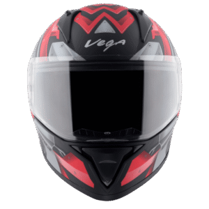 Bolt Martial Helmet - Dull Black Red