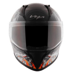 Bolt Octopus Helmet - Black Orange
