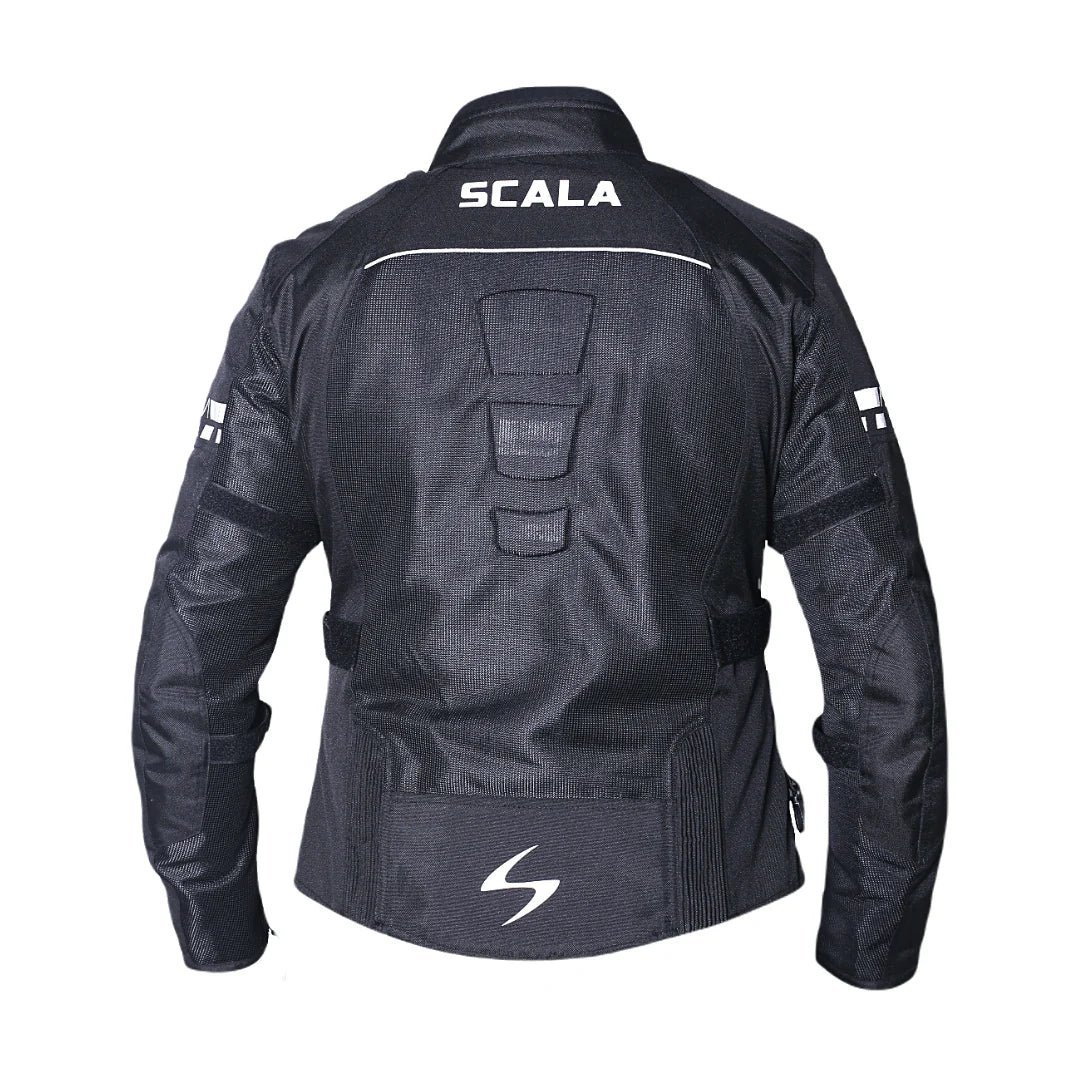 Scala Akira V2 Women Riding Jacket - Black - Image 7