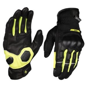 Scala Viper Glove - Black Neon