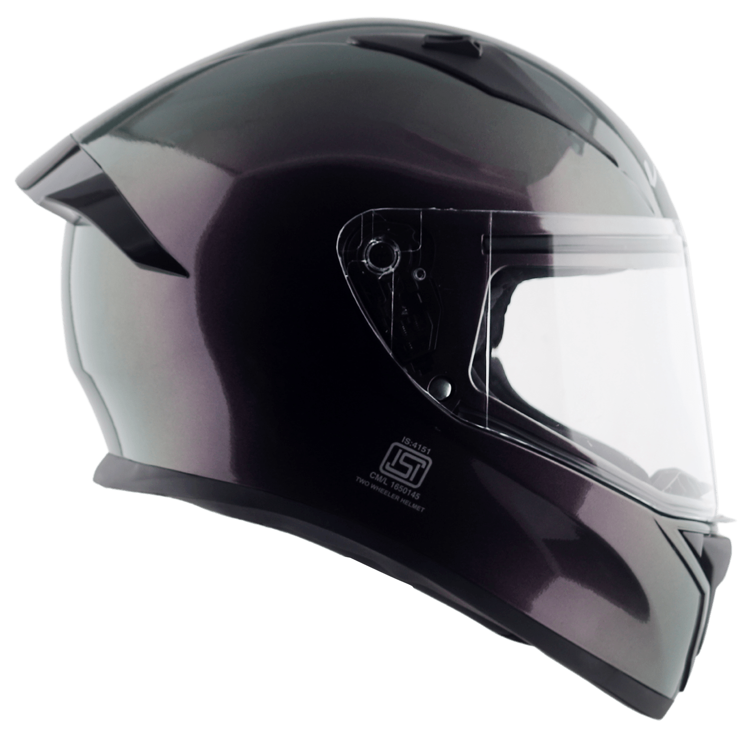 Bolt Dual Tone Helmet - Violet - Image 4