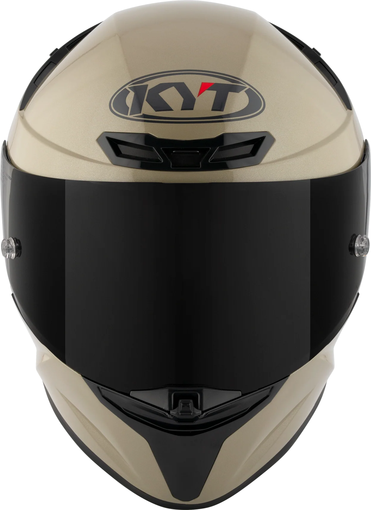 KYT TT-Revo Plain Sand Pearl Khakis Gloss - Image 3