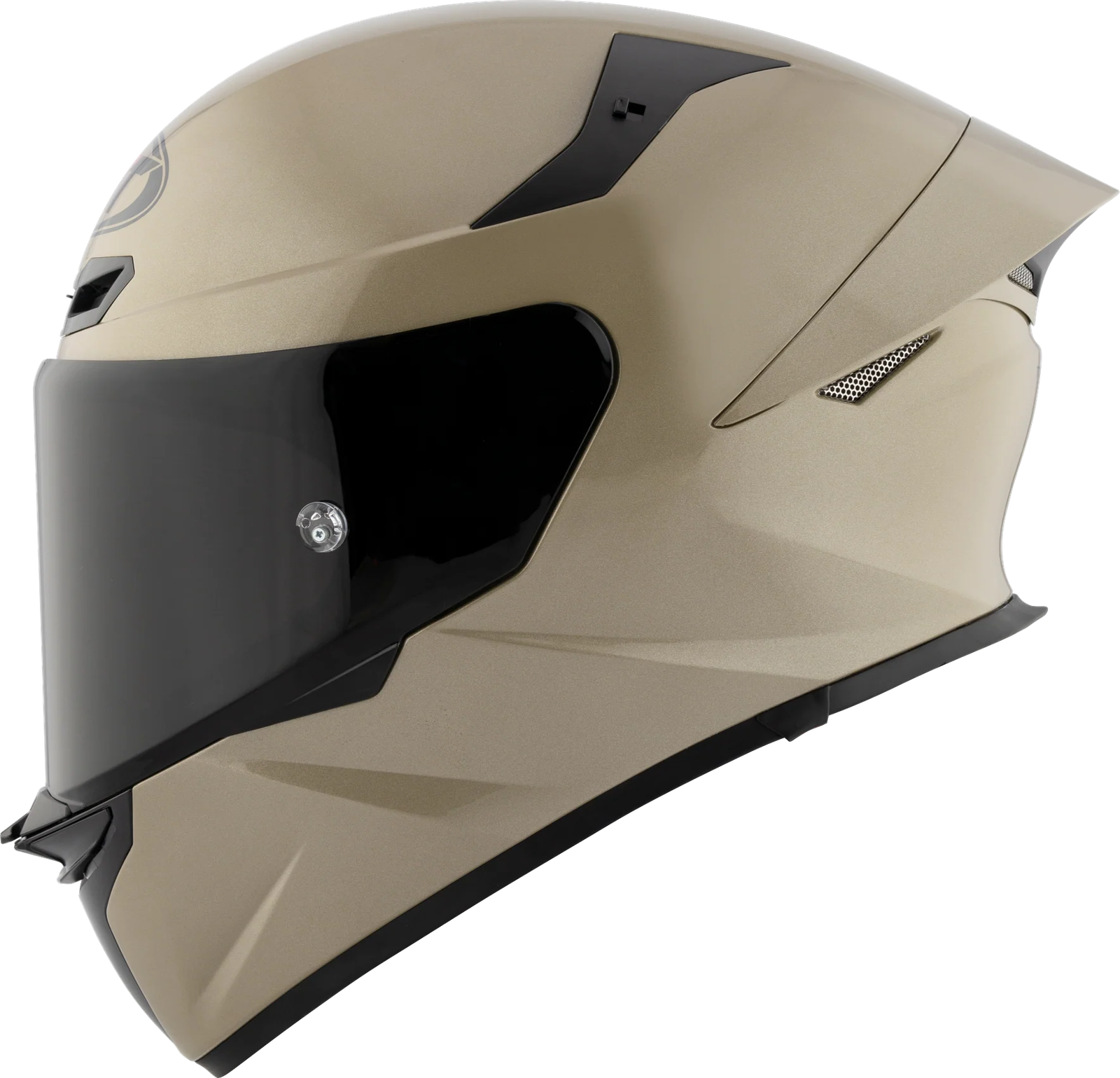 KYT TT-Revo Plain Sand Pearl Khakis Gloss